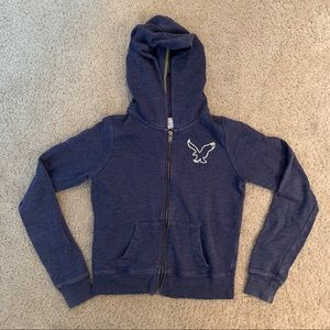 American Eagle hooded zip up